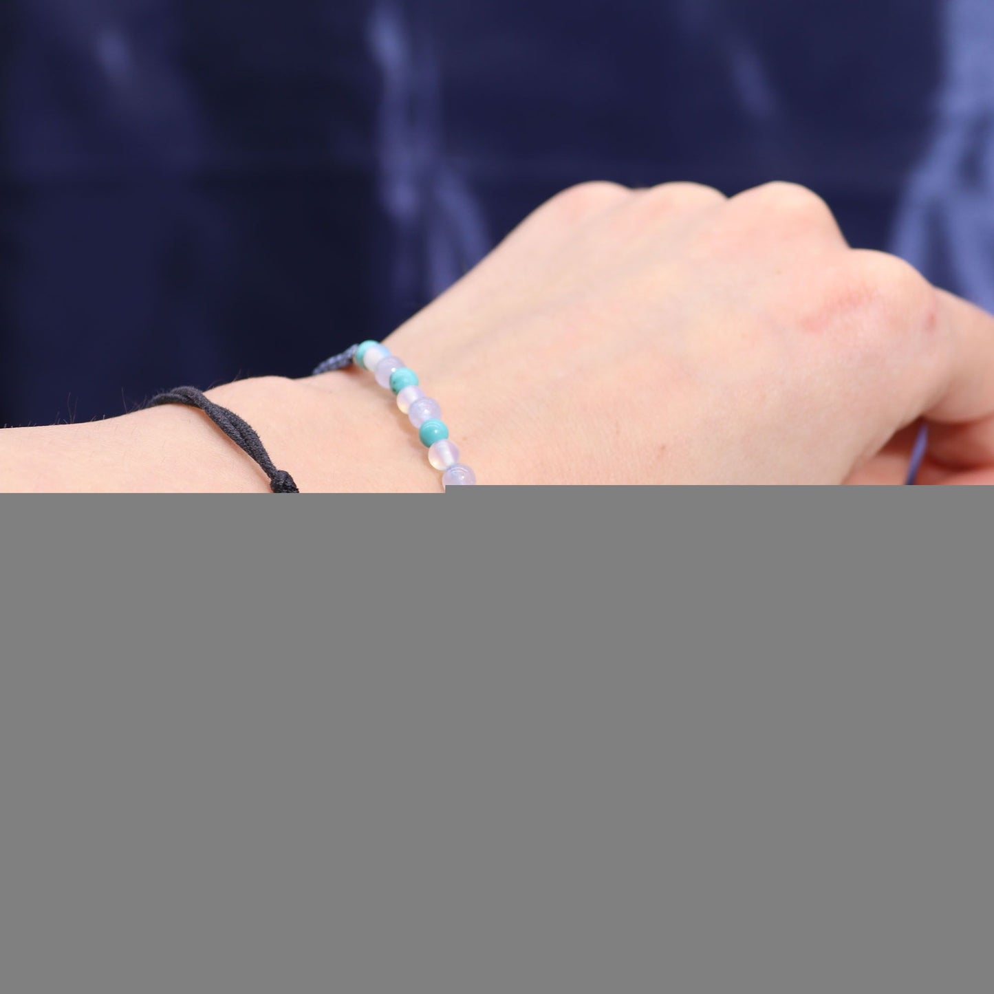 Zodiac Crystal Candle with Gemstone Bracelet – Pisces