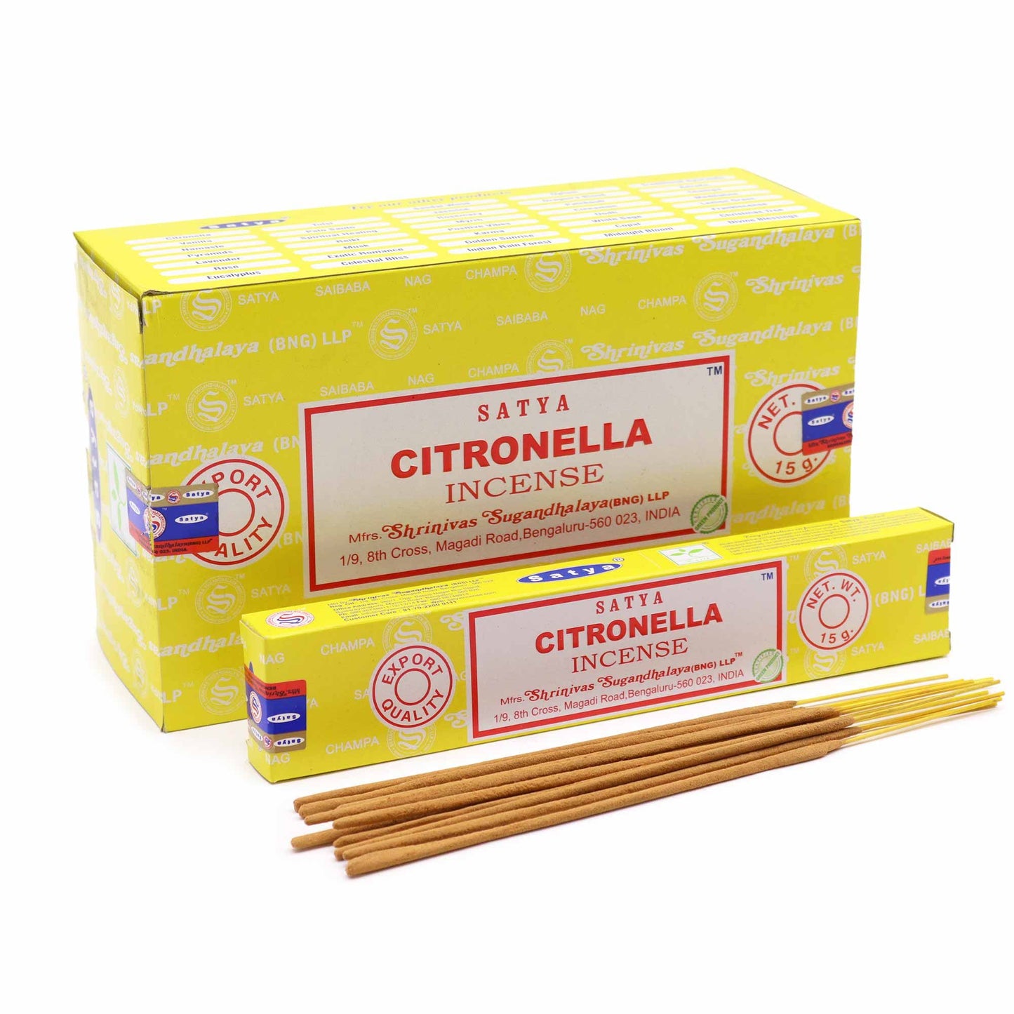 Satya Incense 15gm - Citronella
