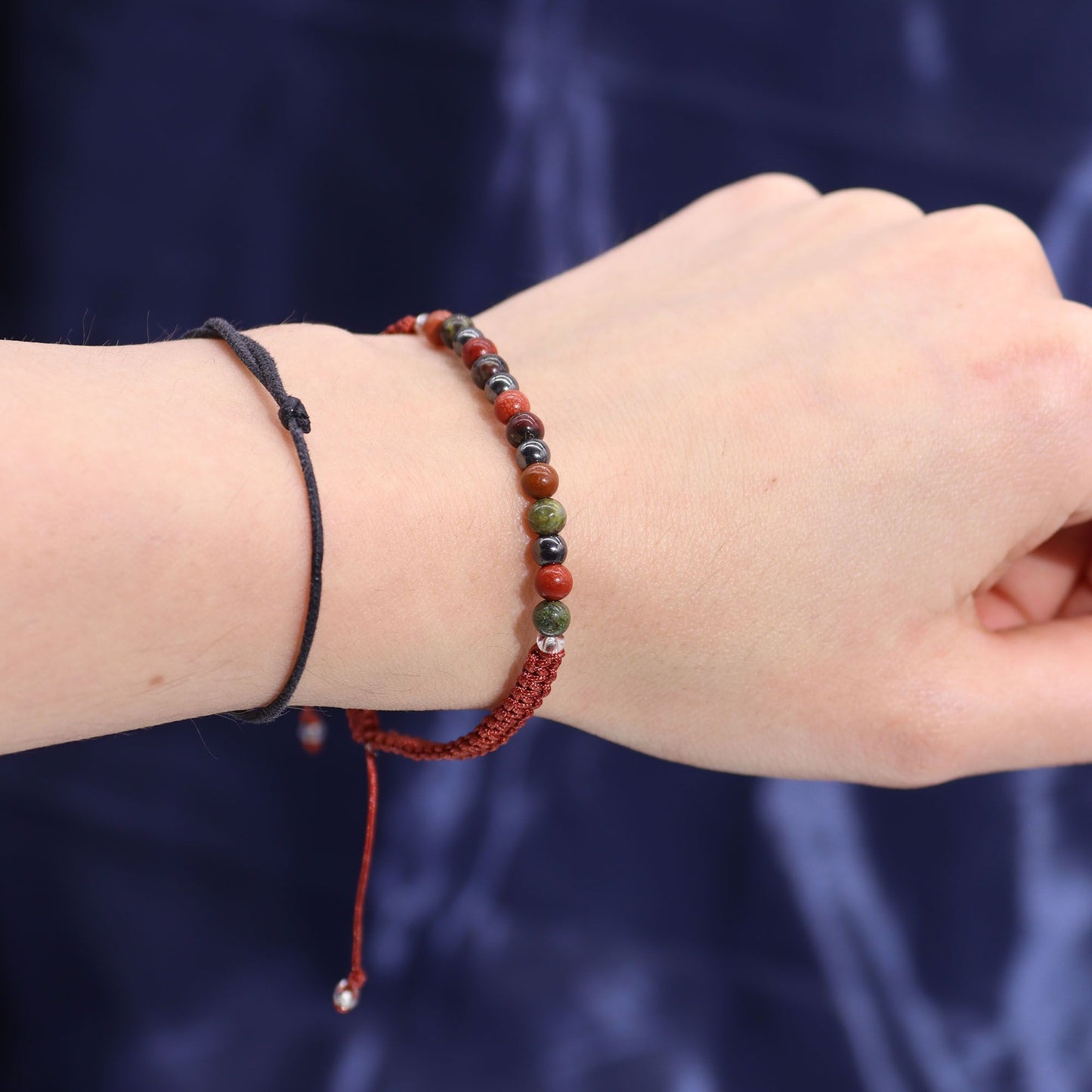 Zodiac Crystal Candle with Gemstone Bracelet – Aries