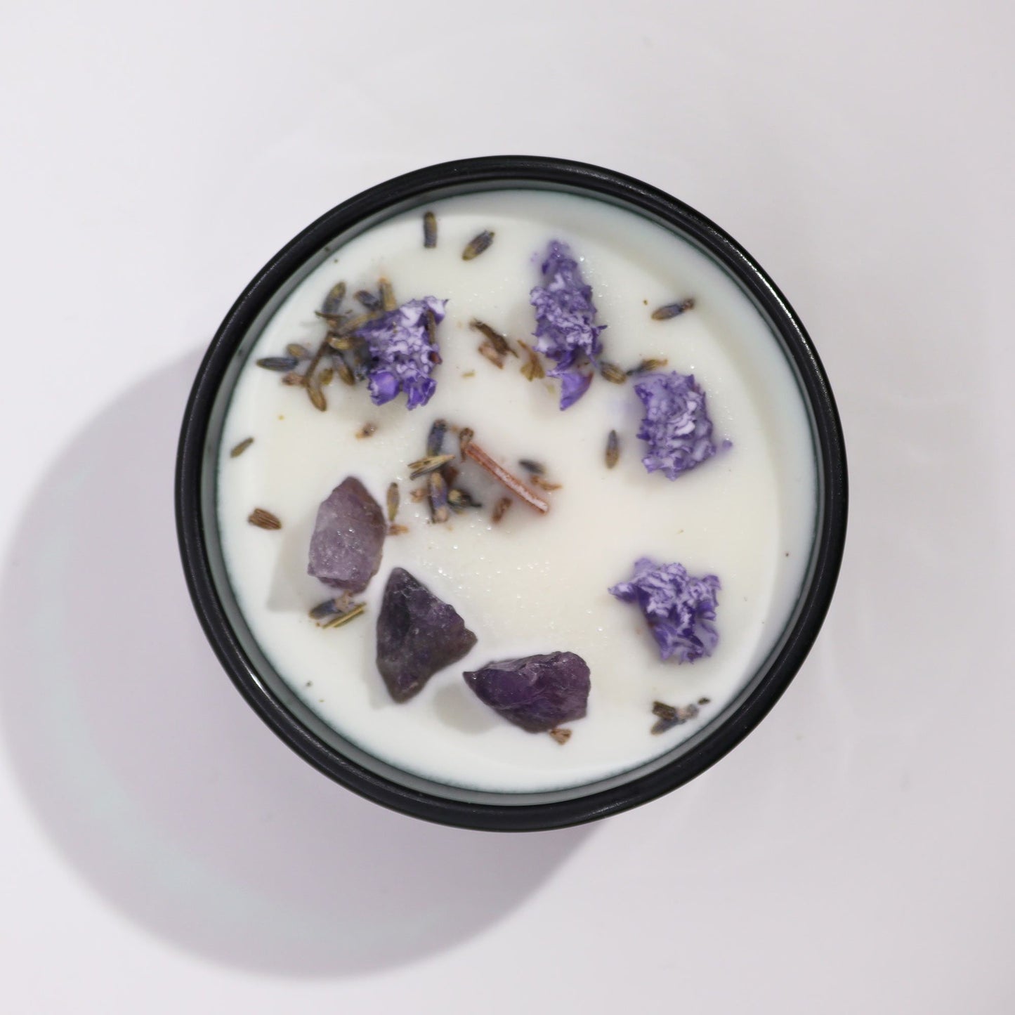 Hop Hare Crystal Magic Flower Candle – The Moon