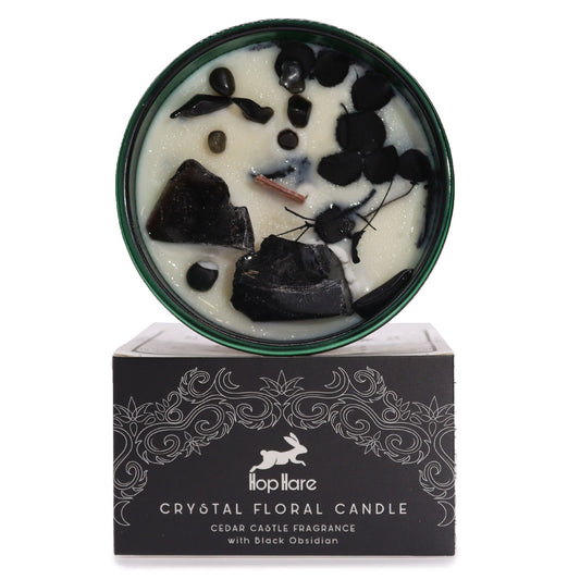 Hop Hare Crystal Magic Flower Candle – The King of Swords