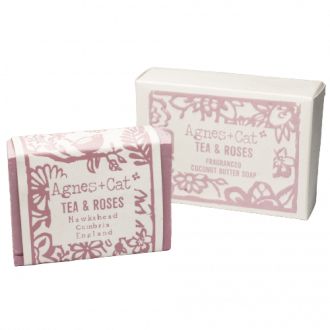 140g Handmade Soap - Tea & Roses
