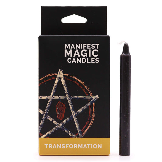 Manifest Magic Candles (Pack of 12) – Black – Transformation