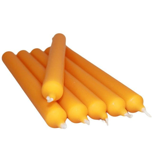 Bright Orange Candles Bulk (100)