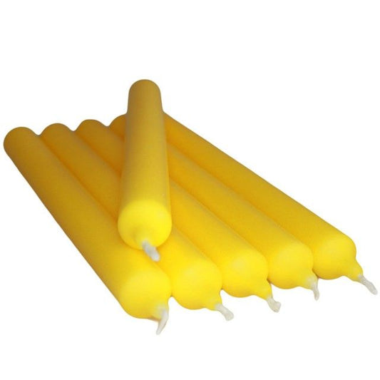 Citrus Yellow Candles Bulk (100)
